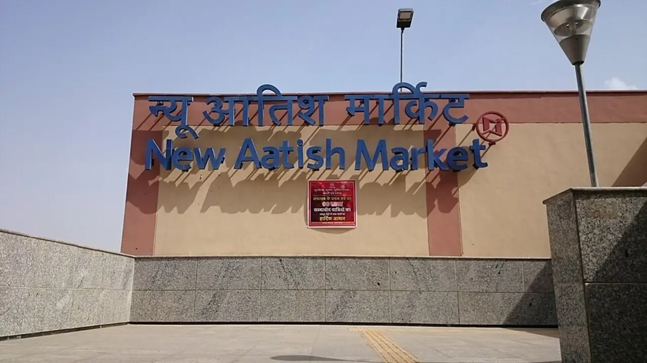 New Aatish Market Metro Station Jaipur - Pink Line