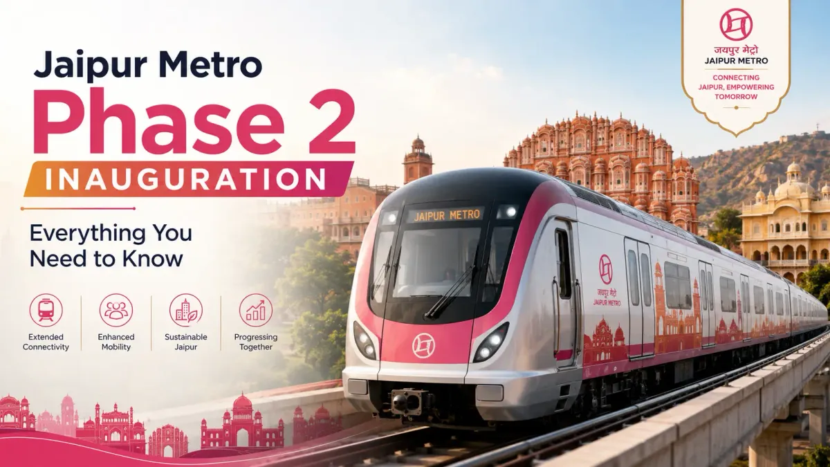 Jaipur Metro Phase 2 Inauguration Everything You Need to Know