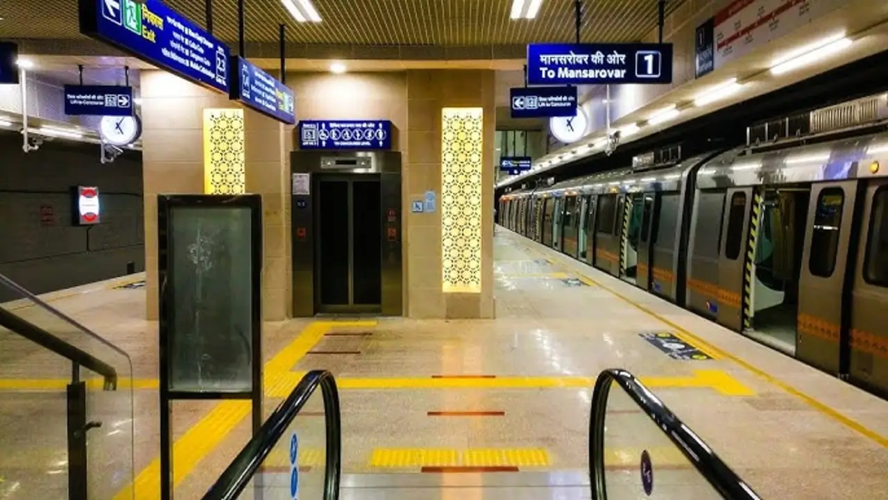 Mansarovar Metro Station Jaipur - View 2